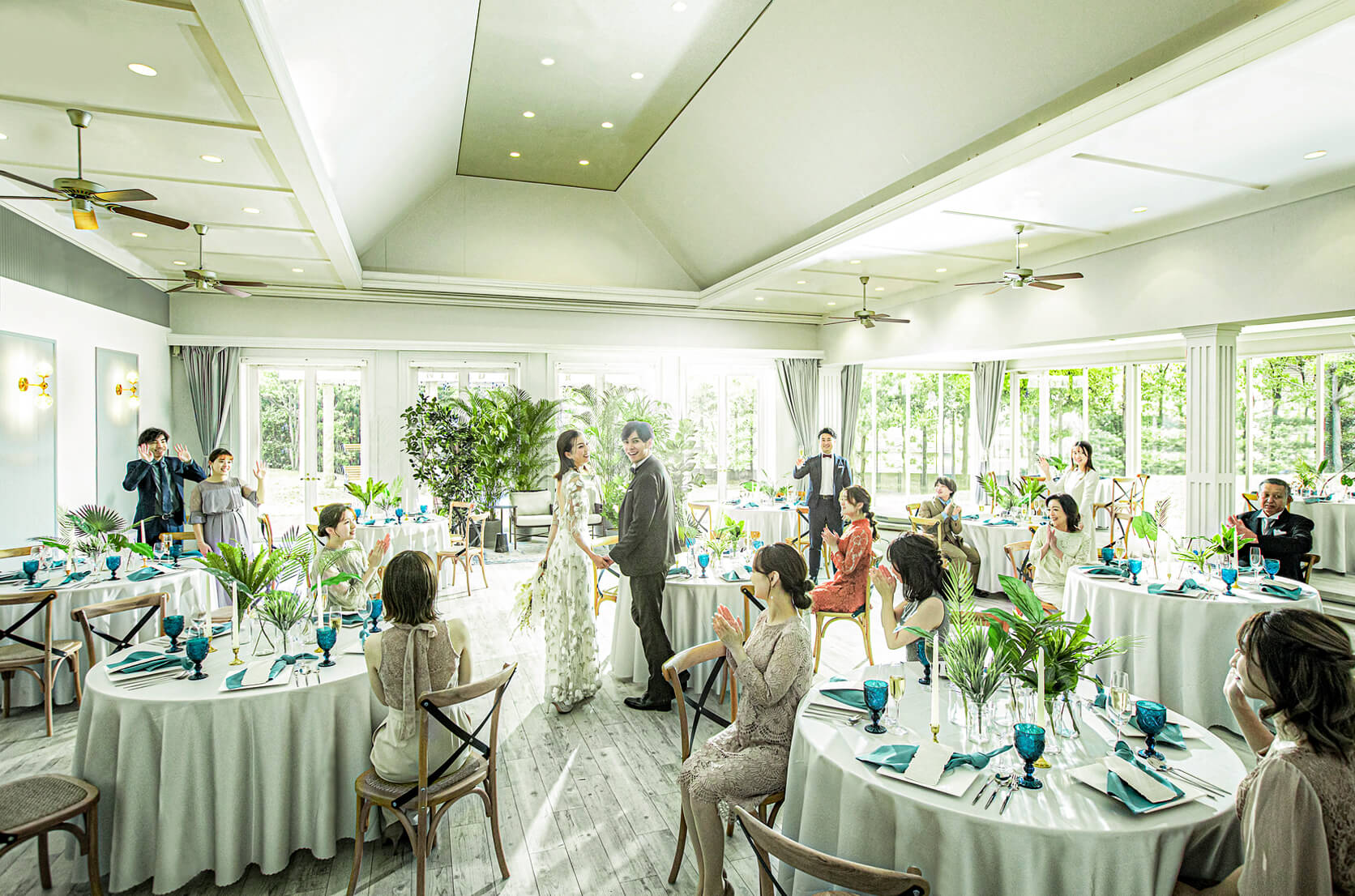 restaurant wedding
